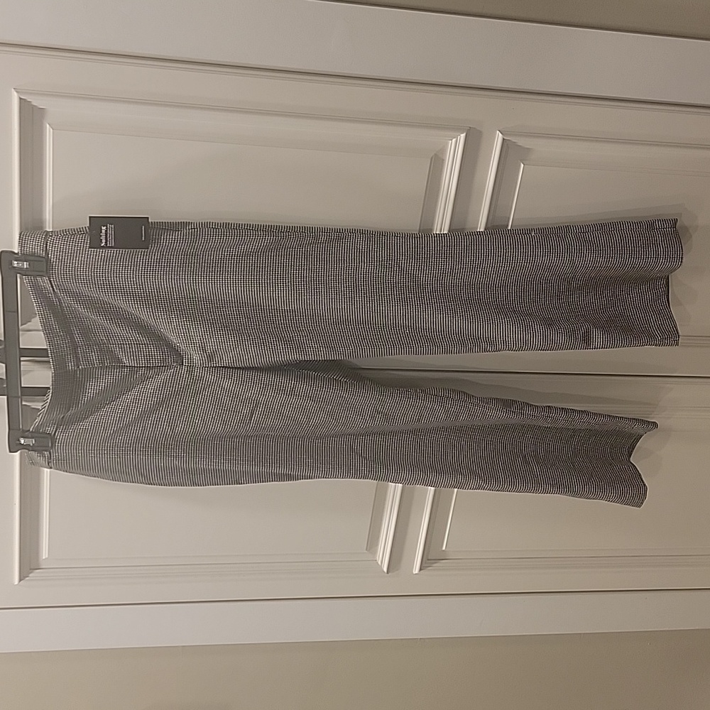NWT Nine West suit trousers, black and sparkly silver Kick Flare, size 10